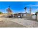 Backyard with a patio and hexagonal pavers at 1906 Palora Ave, Las Vegas, NV 89169