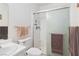 Bathroom with shower and toilet at 2044 Mesquite Ln # 302, Laughlin, NV 89029