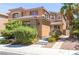 Beautiful two-story home with landscaping at 2316 Mountain Rail Dr, North Las Vegas, NV 89084