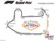 Map of the Las Vegas Grand Prix race track, highlighting key landmarks and turns at 3722 Las Vegas Blvd # 3102, Las Vegas, NV 89158