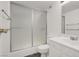 Clean bathroom with shower/tub combo and vanity at 3930 University Center Dr # 410, Las Vegas, NV 89119