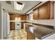 Modern kitchen, wood cabinets, granite countertops at 3988 Salisbury Pl, Las Vegas, NV 89121