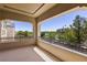 Balcony with treetop and community views at 4063 Villa Rafael Dr, Las Vegas, NV 89141