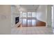 Living room with hardwood floors and a fireplace at 4416 Inez Dr, Las Vegas, NV 89130