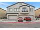 Two-story townhome with attached two-car garage at 4655 Fuchsia Nights Ave # 103, North Las Vegas, NV 89084