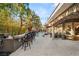 Outdoor entertaining area with a pool and built-in bar at 609 China Doll Pl, Henderson, NV 89012