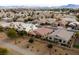 Aerial view of neighborhood with mountain views at 788 Flowing Meadow Dr, Henderson, NV 89014