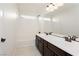 Bathroom with double vanity and a soaking tub at 8428 Summers Ranch Ct, Las Vegas, NV 89139