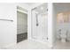 Bathroom with toilet and walk-in shower at 8428 Summers Ranch Ct, Las Vegas, NV 89139