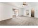 Main bedroom with sliding glass doors leading to the pool at 845 Palo Verde Dr, Henderson, NV 89015