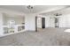 Main bedroom with a barn door and en-suite bathroom at 8509 Copper Falls Ave, Las Vegas, NV 89129