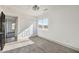 Bedroom with carpet flooring, sliding door closet, and window at 8509 Copper Falls Ave, Las Vegas, NV 89129