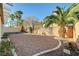 Landscaped backyard with gravel and plants at 9008 Rusty Rifle Ave, Las Vegas, NV 89143