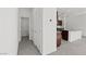 Clean hallway with access to full bathroom and additional storage at 2932 Torreon Ln, Las Vegas, NV 89121