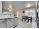 Well-lit kitchen with marble countertops and a breakfast nook at 3066 Tarpon Dr # 204, Las Vegas, NV 89120