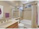 Clean bathroom featuring shower and bath at 3740 Corte Bella Hills Ave, North Las Vegas, NV 89081
