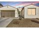 Charming single-story home with a well-maintained front yard and a two-car garage at 3740 Corte Bella Hills Ave, North Las Vegas, NV 89081