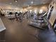 A large and well-equipped gym with treadmills and stationary bikes at 3740 Corte Bella Hills Ave, North Las Vegas, NV 89081