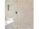 Contemporary shower with glass enclosure and neutral tile at 520 Summer Mesa Dr, Las Vegas, NV 89144