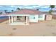 Covered patio and storage shed in backyard at 53 Flowering Desert Dr, Palm Gardens, NV 89039