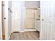Bathroom with shower and white vanity at 53 Flowering Desert Dr, Palm Gardens, NV 89039