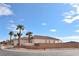 Block wall and desert landscaping at 53 Flowering Desert Dr, Palm Gardens, NV 89039
