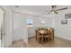 Bright dining area features a wood table and chairs at 7230 N Decatur Blvd # 6, Las Vegas, NV 89131