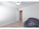 Bedroom with a large closet and beanbag chair at 7660 Fabled Filigree St, Las Vegas, NV 89149