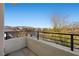 Balcony featuring neighborhood views and a black metal railing at 82 Glade Hollow Dr, Las Vegas, NV 89135