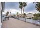 Private deck with views of the surrounding neighborhood at 881 Stonehenge St, Las Vegas, NV 89110