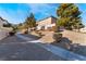 Landscaped walking path in a residential community at 10441 Concetta Ave, Las Vegas, NV 89129