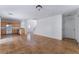 Open kitchen with light wood cabinets and tiled floor at 10441 Concetta Ave, Las Vegas, NV 89129