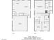 Two-story home floor plan showing 1458 sq ft, two bedrooms and a loft at 10548 Seasonable Dr, Las Vegas, NV 89129