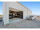 Spacious garage with ample room for vehicles and recreational toys at 1411 E Blosser Ranch Rd, Pahrump, NV 89060