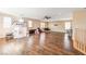 Large loft with wood floors, offering versatility and natural light at 221 Raptors View Ave, North Las Vegas, NV 89031