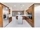 Spacious kitchen featuring granite countertops, stainless steel appliances, and ample cabinetry at 3 Glendora Ct, Henderson, NV 89052