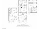 Detailed floor plan showcasing three levels with dimensions, room layouts, and balcony spaces at 3041 Savella Ave, Henderson, NV 89044