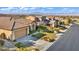 Single story home with landscaped yard and mountain views at 37 Stonemark Dr, Henderson, NV 89052