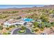 Community pool and recreation area with modern clubhouse at 37 Stonemark Dr, Henderson, NV 89052