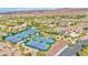 Well-maintained tennis courts and playground in a community setting at 37 Stonemark Dr, Henderson, NV 89052