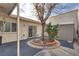 Private backyard oasis with hot tub and covered patio at 3767 Monument St, Las Vegas, NV 89121