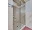 Bathroom with shower stall and grab bars at 3767 Monument St, Las Vegas, NV 89121