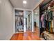 Spacious walk-in closets with mirrored sliding doors and ample storage at 3767 Monument St, Las Vegas, NV 89121