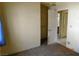 Bedroom with wood floor, closet, and access to bathroom at 384 Norlina Ct, Henderson, NV 89014