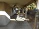 Covered patio area with ceiling fan at 384 Norlina Ct, Henderson, NV 89014