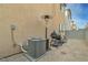 Backyard with a grill and AC unit at 4070 Emerald Wood St, Las Vegas, NV 89115