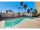 Refreshing turquoise pool with ample patio space at 4089 Patterson Ave, Las Vegas, NV 89104