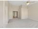 Large main bedroom with high ceilings and carpet flooring at 4176 Demoline Cir, Las Vegas, NV 89141