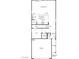 First floor layout showing kitchen, great room, den, and garage at 4181 Nopal Serrano Ave, Las Vegas, NV 89141