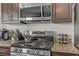 Stainless steel appliances and granite countertops highlight this modern kitchen at 4330 Flandes St, Las Vegas, NV 89121